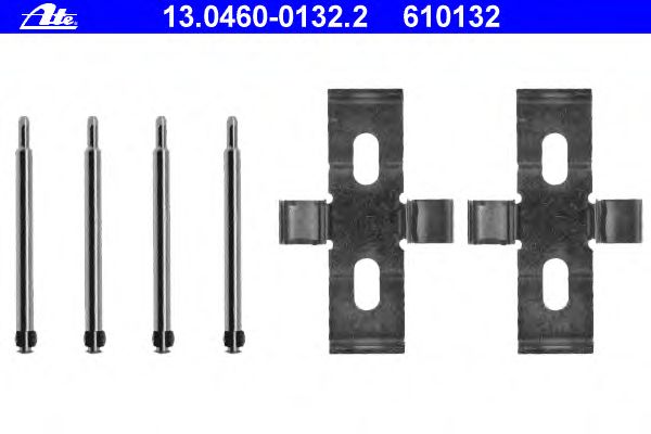 Accessory Kit, disc brake pads 13.0460-0132.2