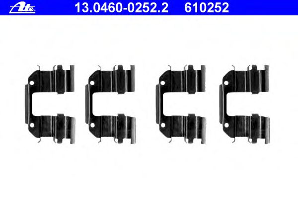 Accessory Kit, disc brake pads 13.0460-0252.2