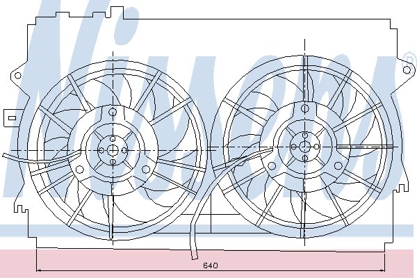 Fan, radiator 85234