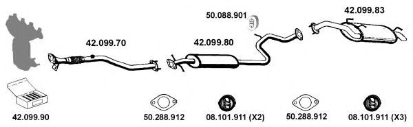 Exhaust System 422002