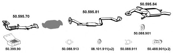 Exhaust System 502001