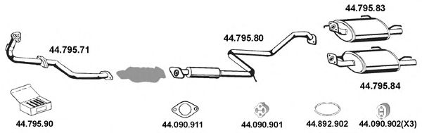 Exhaust System 442004