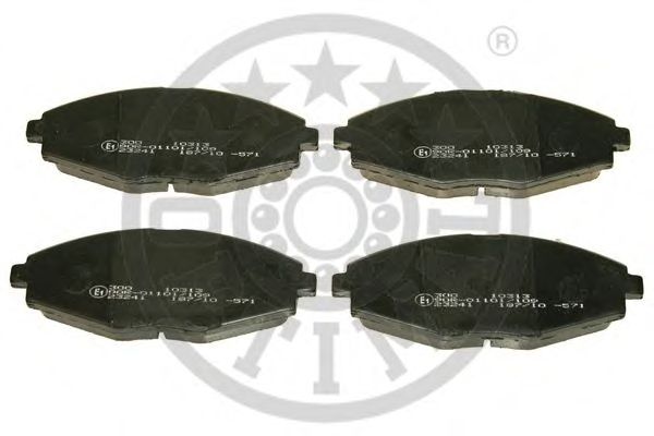 Brake Pad Set, disc brake 10313