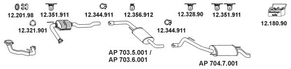 Exhaust System AP_2363