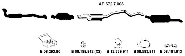 Exhaust System AP_2268