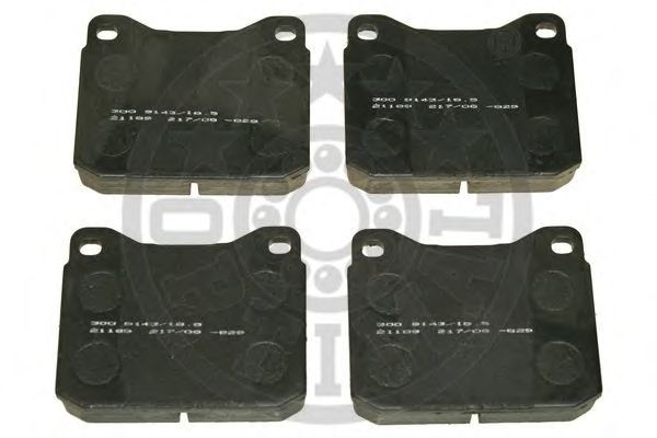 Brake Pad Set, disc brake 9143/18,5