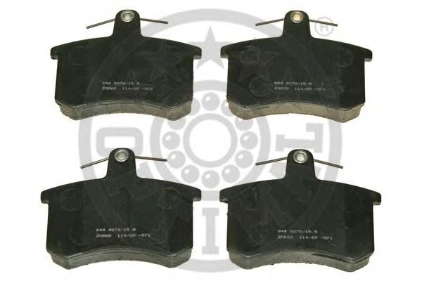 Brake Pad Set, disc brake 9272/15,5