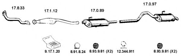 Exhaust System 132261