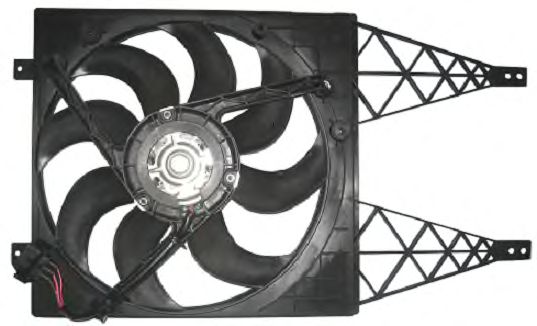 Fan, radiator 0720004587
