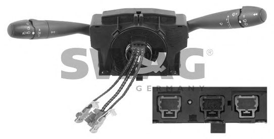 Switch, headlight; Control Stalk, indicators; Wiper Switch; Steering Column Switch 62 93 4929