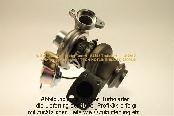 Turbocompressor, sobrealimentação 166-05132