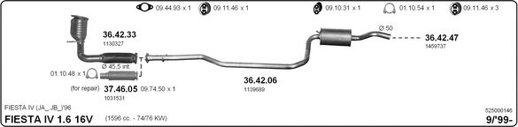 Exhaust System 525000146