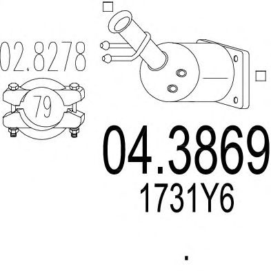Catalytic Converter 04.3869