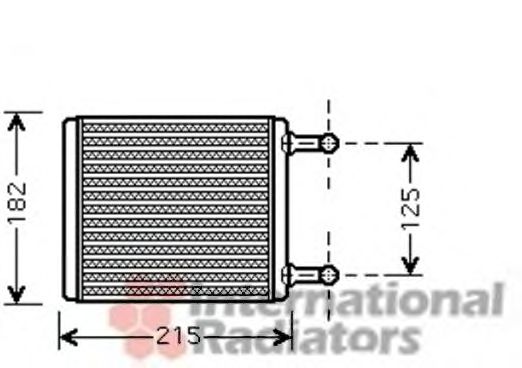 Heat Exchanger, interior heating 30006442