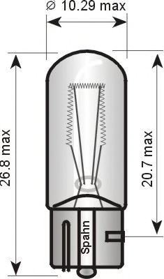 Bulb, indicator; Bulb, headlight 5221Y