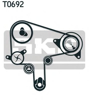 Water Pump & Timing Belt Kit VKMC 94912