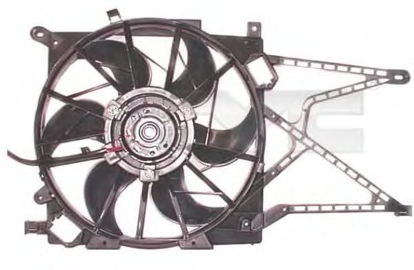 Fan, radiator 825-1017