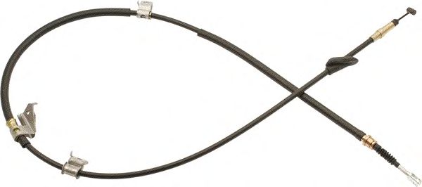 Cable, parking brake 4.1124