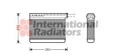 Heat Exchanger, interior heating 60066166