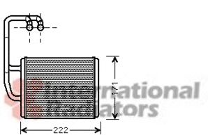 Heat Exchanger, interior heating 60836076