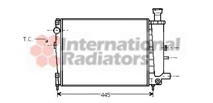 Radiator, engine cooling 60092040