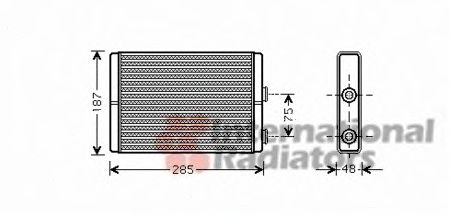 Heat Exchanger, interior heating 60176325