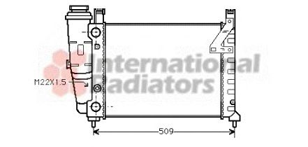 Radiator, engine cooling 60172040