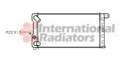 Radiator, engine cooling 60172074