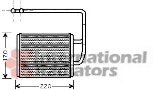 Heat Exchanger, interior heating 60836089