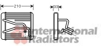 Heat Exchanger, interior heating 60836049