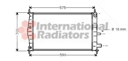 Radiator, engine cooling 60182218