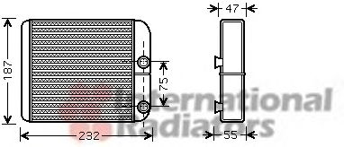 Permutador de calor, aquecimento do habitáculo 60326186