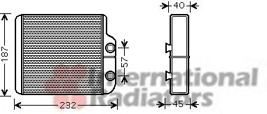 Heat Exchanger, interior heating 60536368