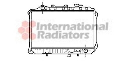 Radiator, engine cooling 60272010