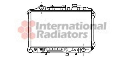 Radiator, engine cooling 60272011
