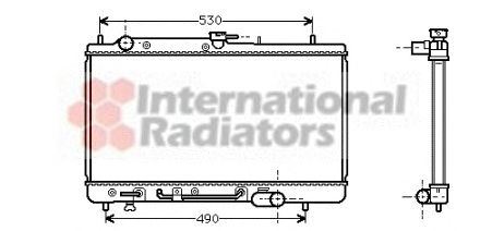 Radiator, engine cooling 60272069