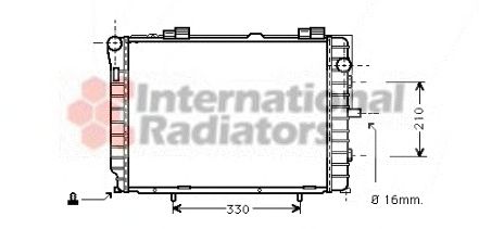 Radiator, engine cooling 60302229