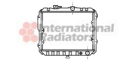 Radiator, engine cooling 60322007