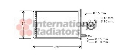 Heat Exchanger, interior heating 60406173