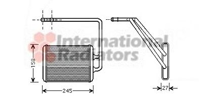 Heat Exchanger, interior heating 60826141