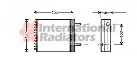 Heat Exchanger, interior heating 60596066