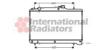 Radiator, engine cooling 60522050