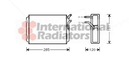 Heat Exchanger, interior heating 60596096