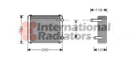 Heat Exchanger, interior heating 60136225
