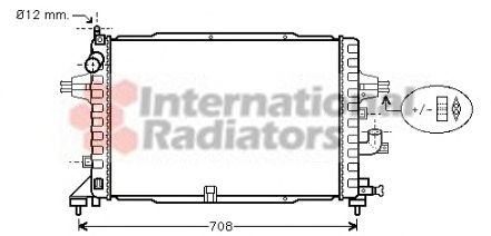 Radiator, engine cooling 60372364