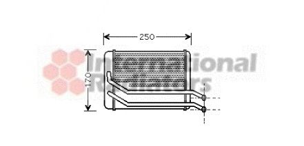 Heat Exchanger, interior heating 60826118