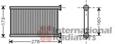 Heat Exchanger, interior heating 60066342
