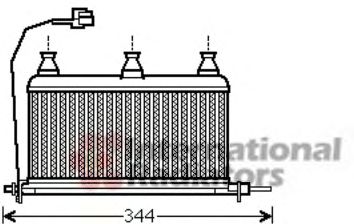 Heat Exchanger, interior heating 60066352