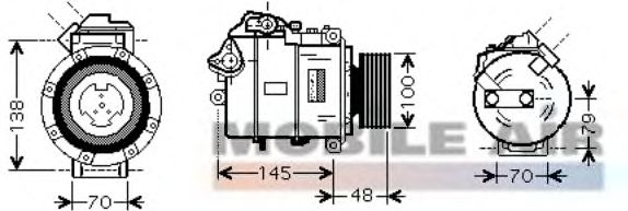 Compressor, air conditioning 6006K328