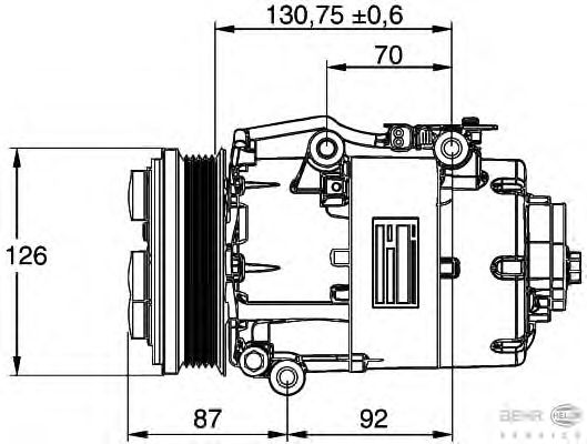 Compressor, airconditioning 8FK 351 113-441